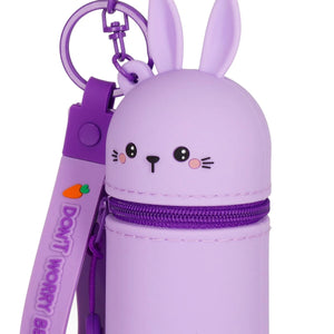 Legami - Schlüsselanhänger mit Hasen-Münzbörse - Mini Kawaii