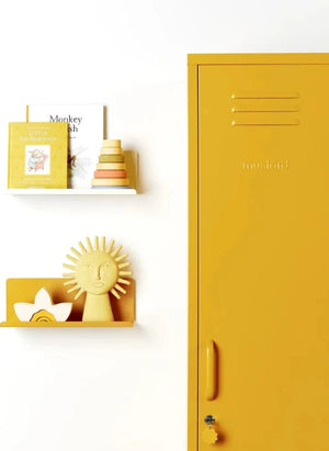 Mustard Made - Ledge Metall Wandregal | Blassgelb