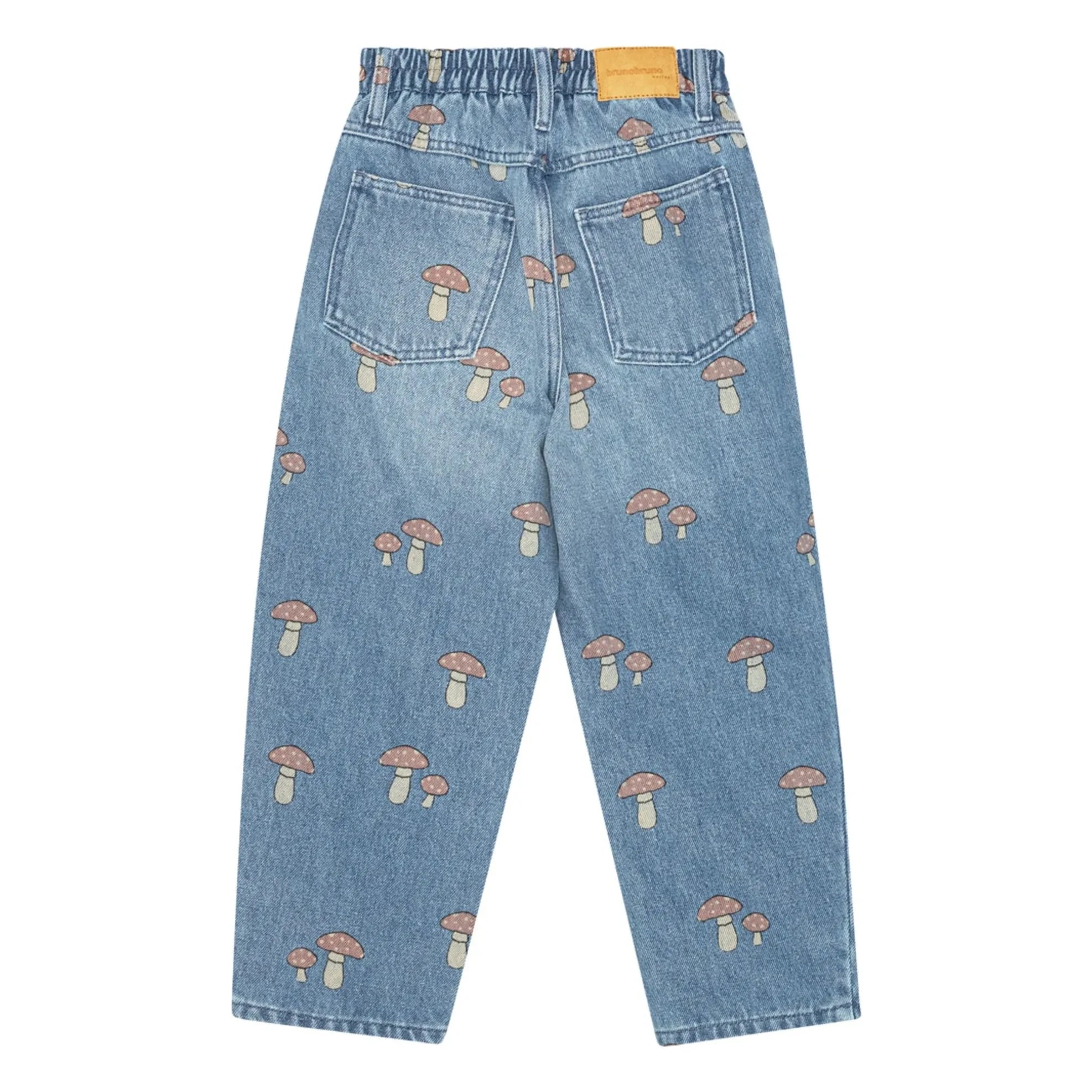 brunobruno nation - Dorothy Pilzrot Bio-Baumwolljeans | Blau