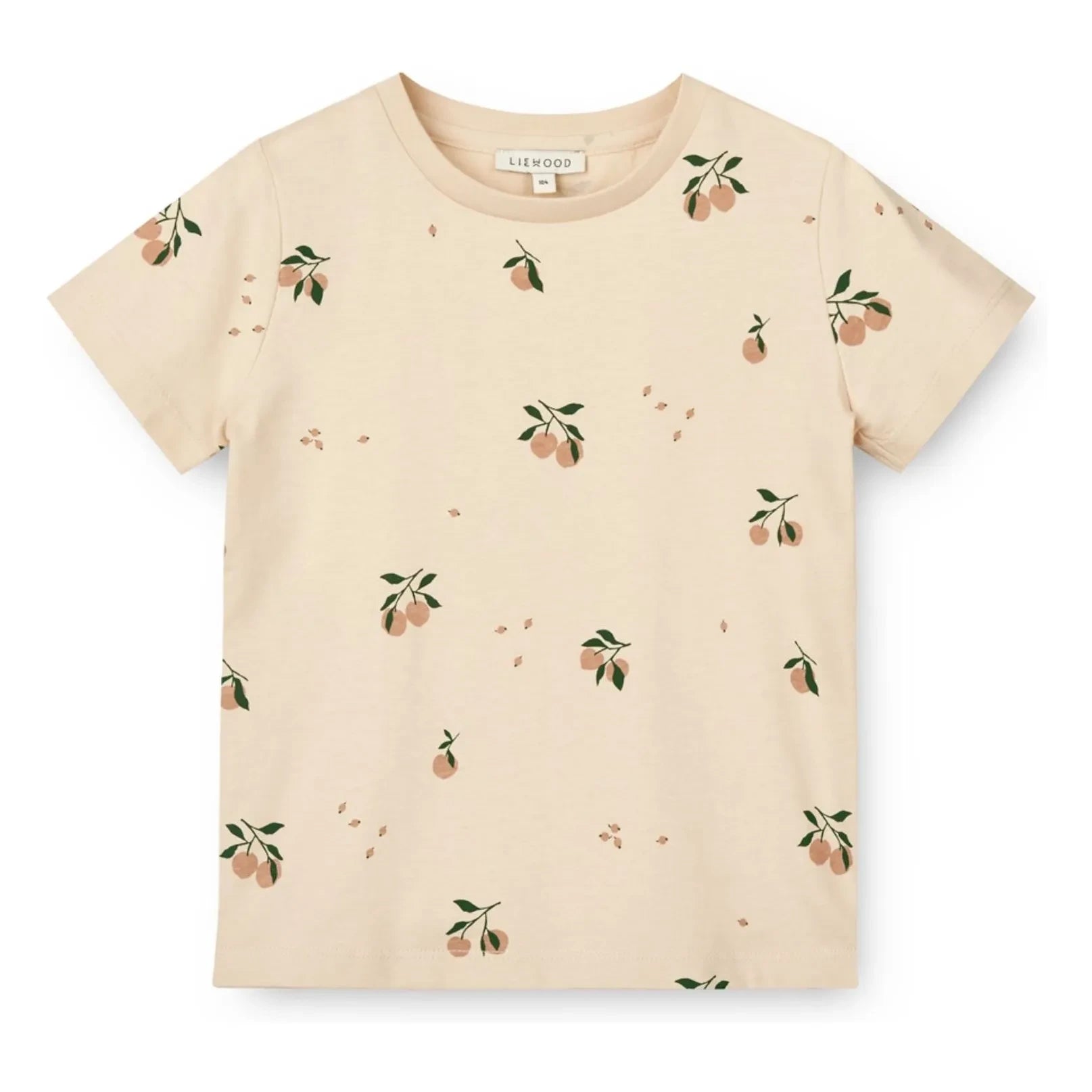 Liewood - Apia Pfirsich Bio-Baumwoll-T-Shirt | Ecru