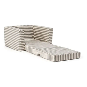 Kid's Concept - Gestreifter Kaminsessel | Sand