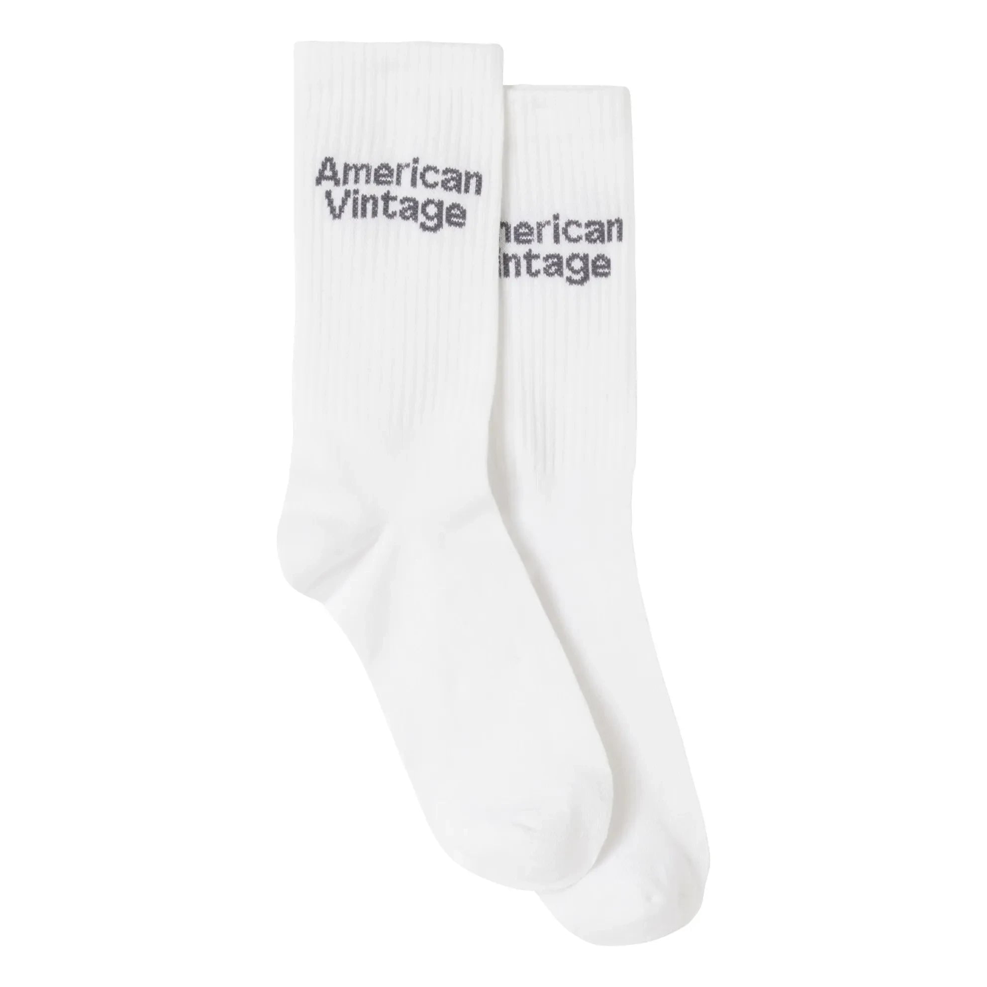 American Vintage - Clypsun Baumwollsocken | Weiß