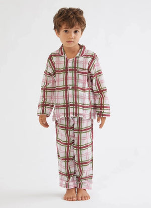 Folkloore - Tartan-Pyjamas - Folkloore x Smallable | Rosa