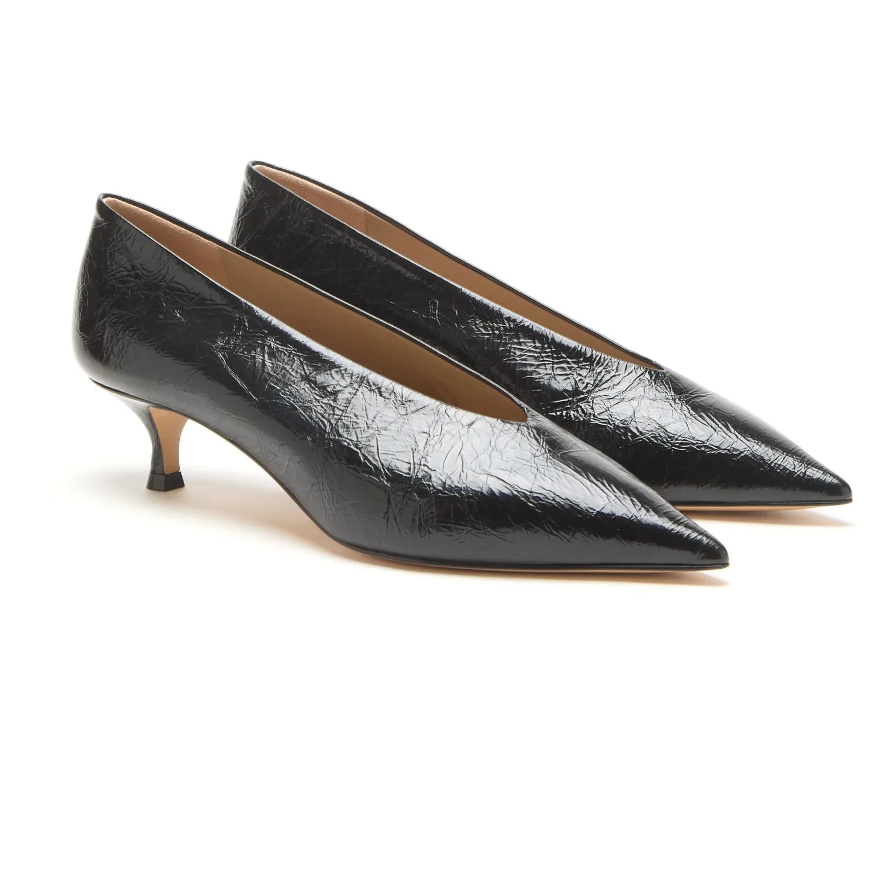 Le Monde Beryl - Babouche Nappaleder Pumps | Schwarz