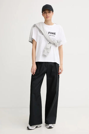 Victoria Beckham Damen-Baumwoll-T-Shirt