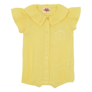 Bonton - Norma Claudine Kragen-Overall | Gelb