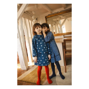 Louis Louise - Mahana Leopar Denim Elbise | Mavi