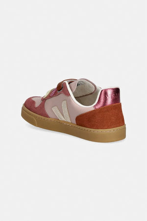Veja Small V-10 çocuk deri spor ayakkabı