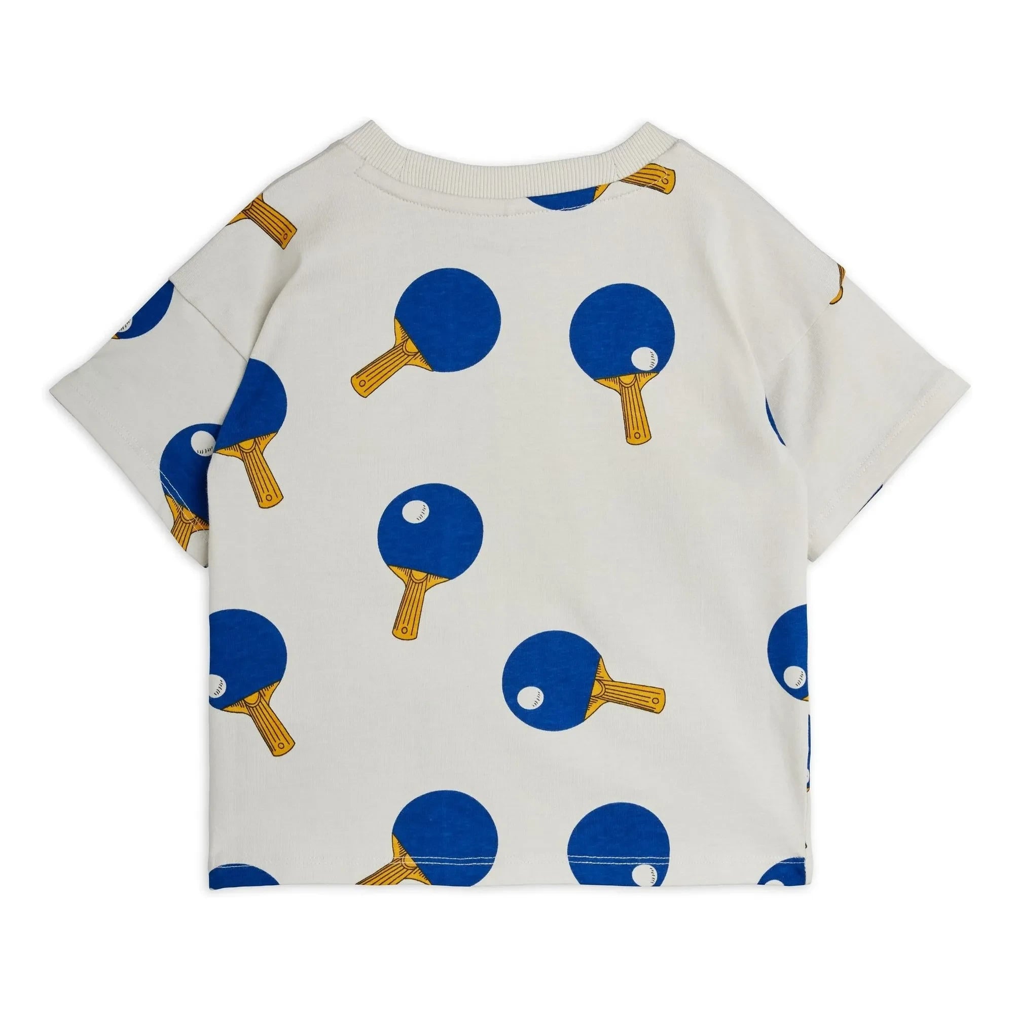 Mini Rodini - Bio-Baumwoll-T-Shirt Ping Pong | Grau