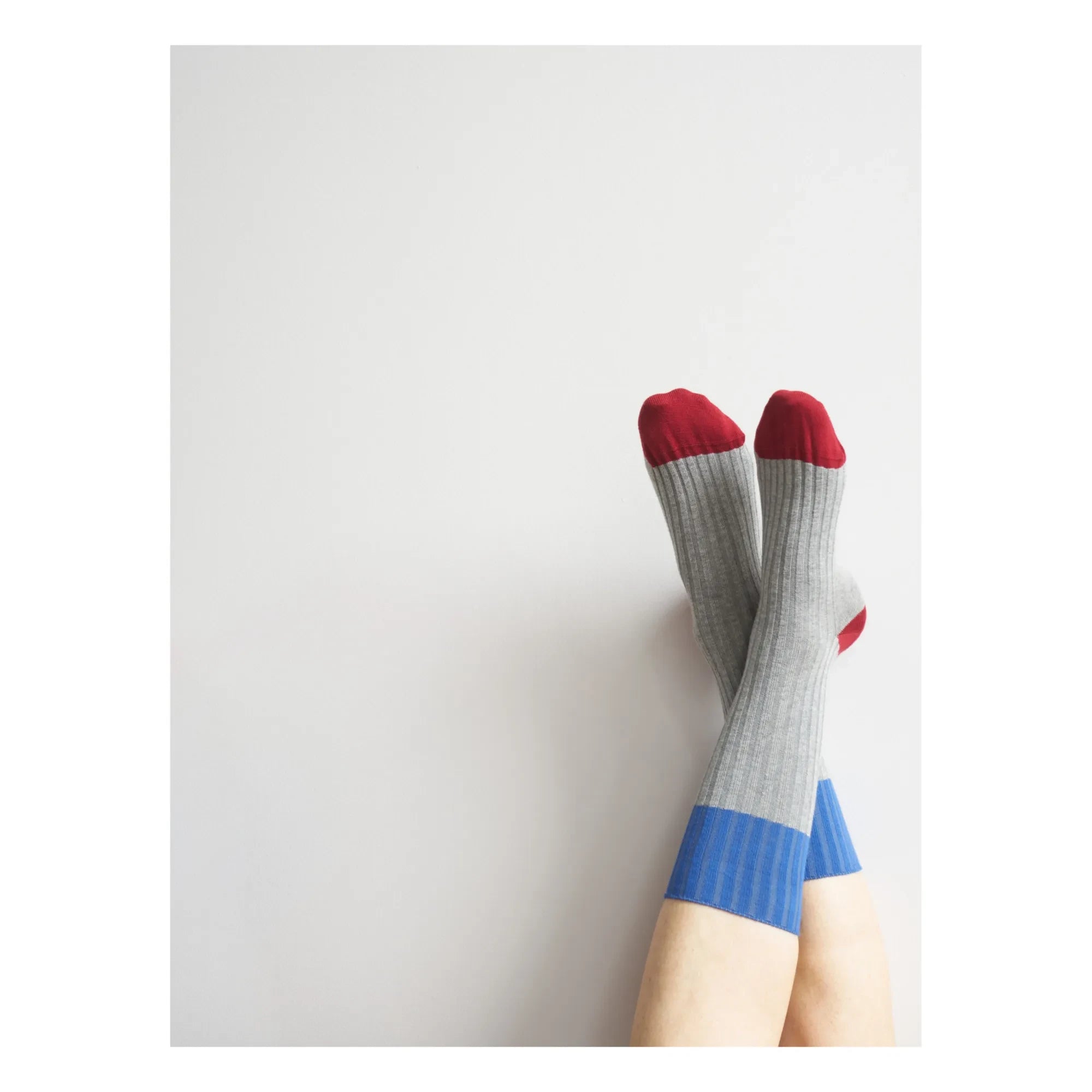 Das Sahnehäubchen - Yvette Socken | Aschgrau