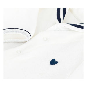 Petit Bateau - Strampler Hemdkragen | Weiß