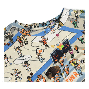 Molo - Ralphie Basketball T-Shirt aus Bio-Baumwolle | Ecru