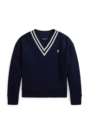 Çocuklar için pamuklu Polo Ralph Lauren sweatshirt