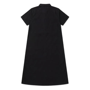 Hod - Tampa Baumwollkleid | Schwarz