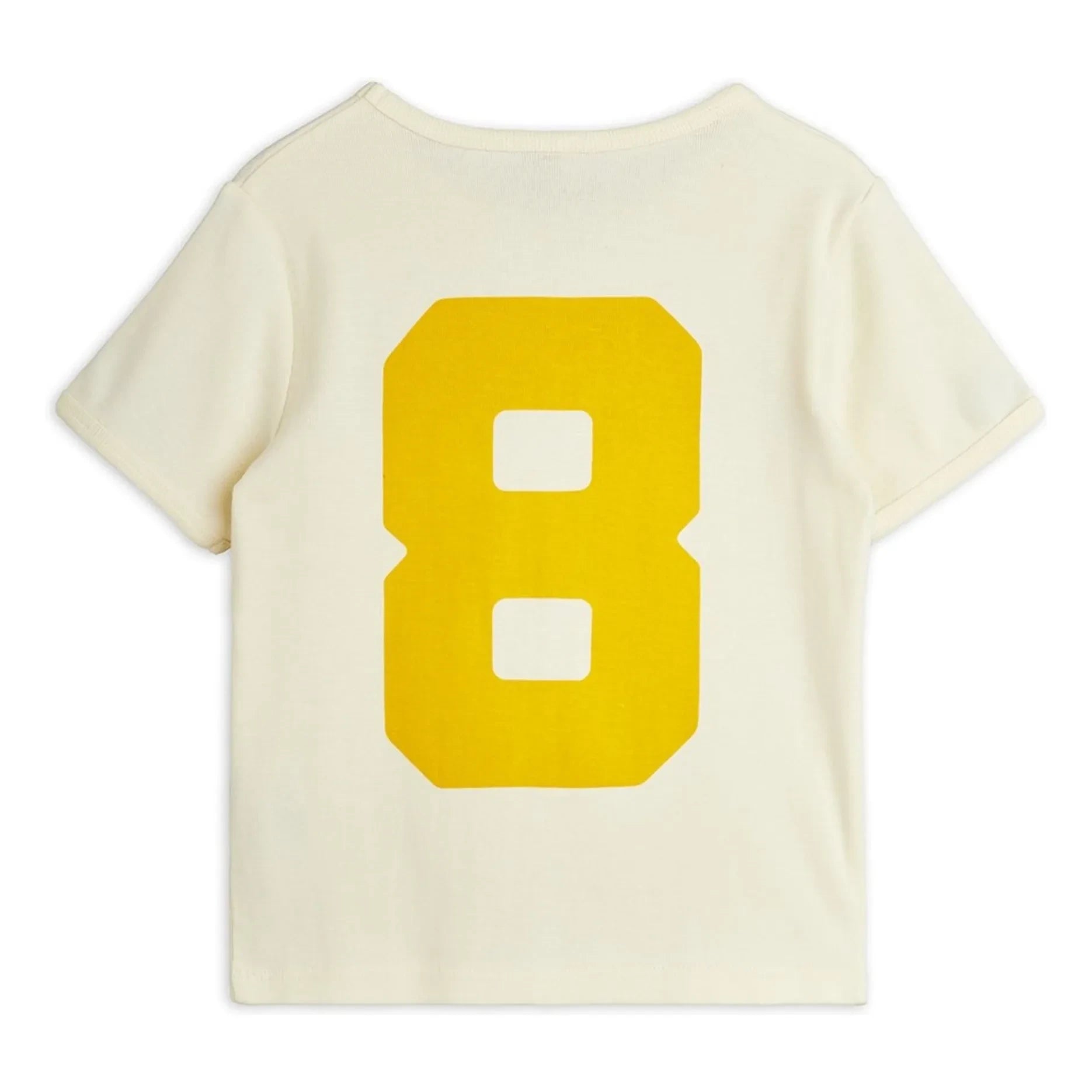 Mini Rodini - Alien City 8 Bio-Baumwoll-T-Shirt | Cremeweiß
