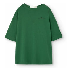 The Animals Observatory - Collie Sourire T-Shirt Bio-Baumwolle | Chromgrün