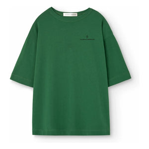 The Animals Observatory - Collie Sourire T-Shirt Bio-Baumwolle | Chromgrün
