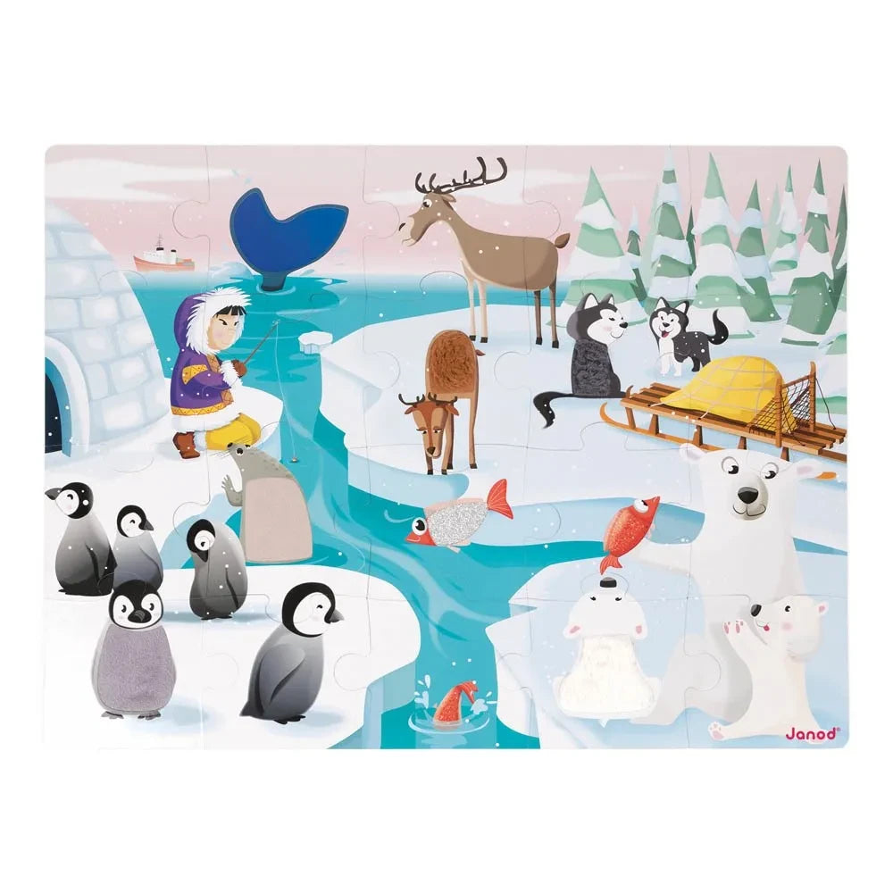 Janod - Life On Ice Fühlpuzzle