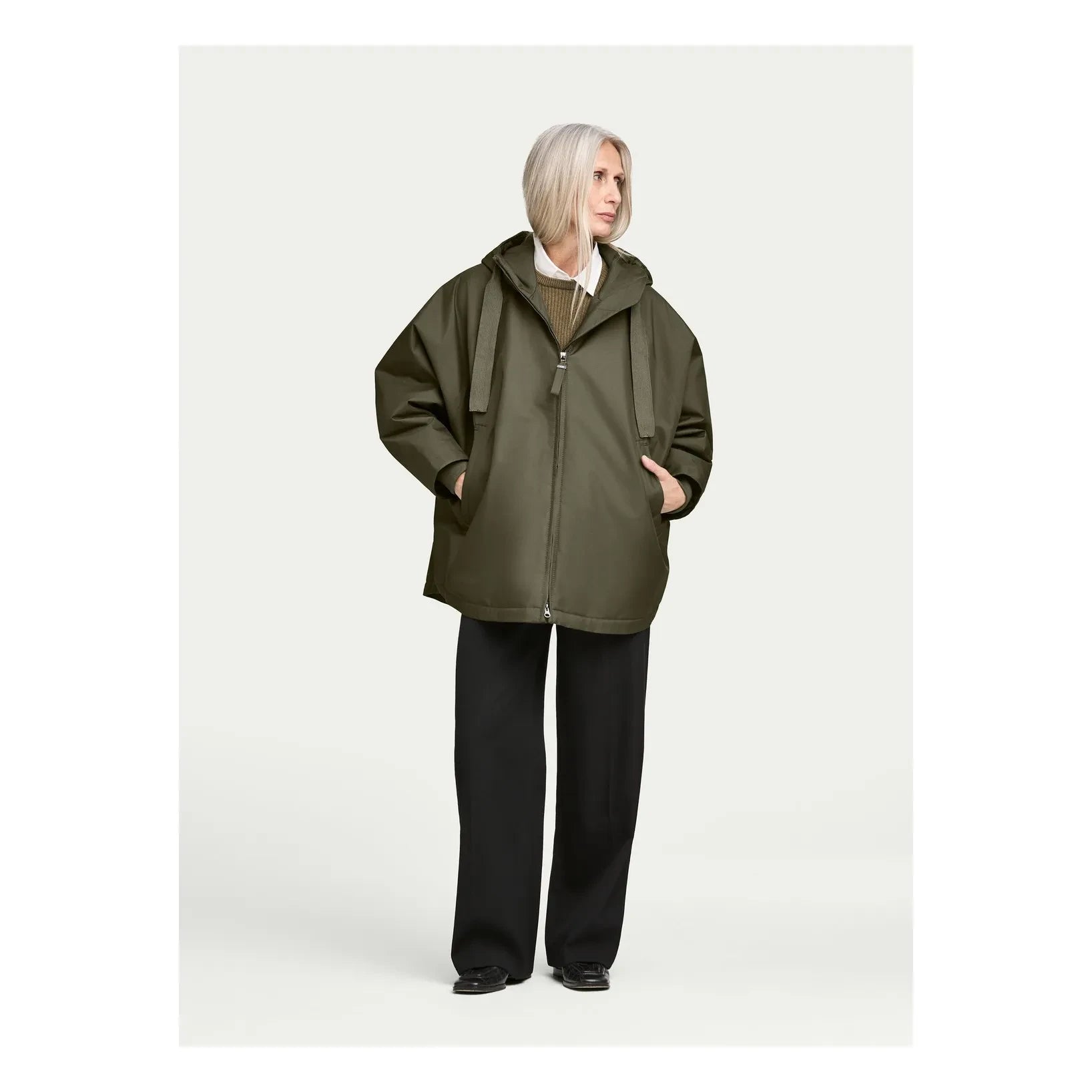 g-lab - PURE Parka | Smaragdgrün
