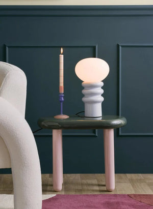 Present Time - Catania Aro Tischlampe | Hellblau
