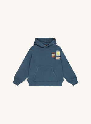 Tumble N'Dry - Exeter Organische Baumwoll-Hoodie | Blau