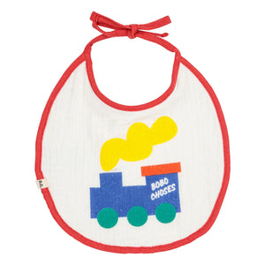 Bobo Choses - 2er-Pack Organische Musselin-Lätzchen | Weiß