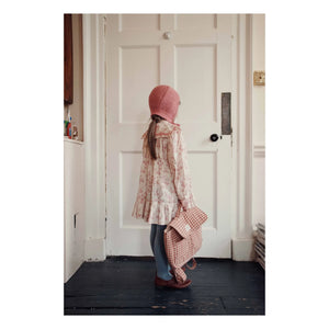 Emile et Ida - Gingham Tasche | Rot
