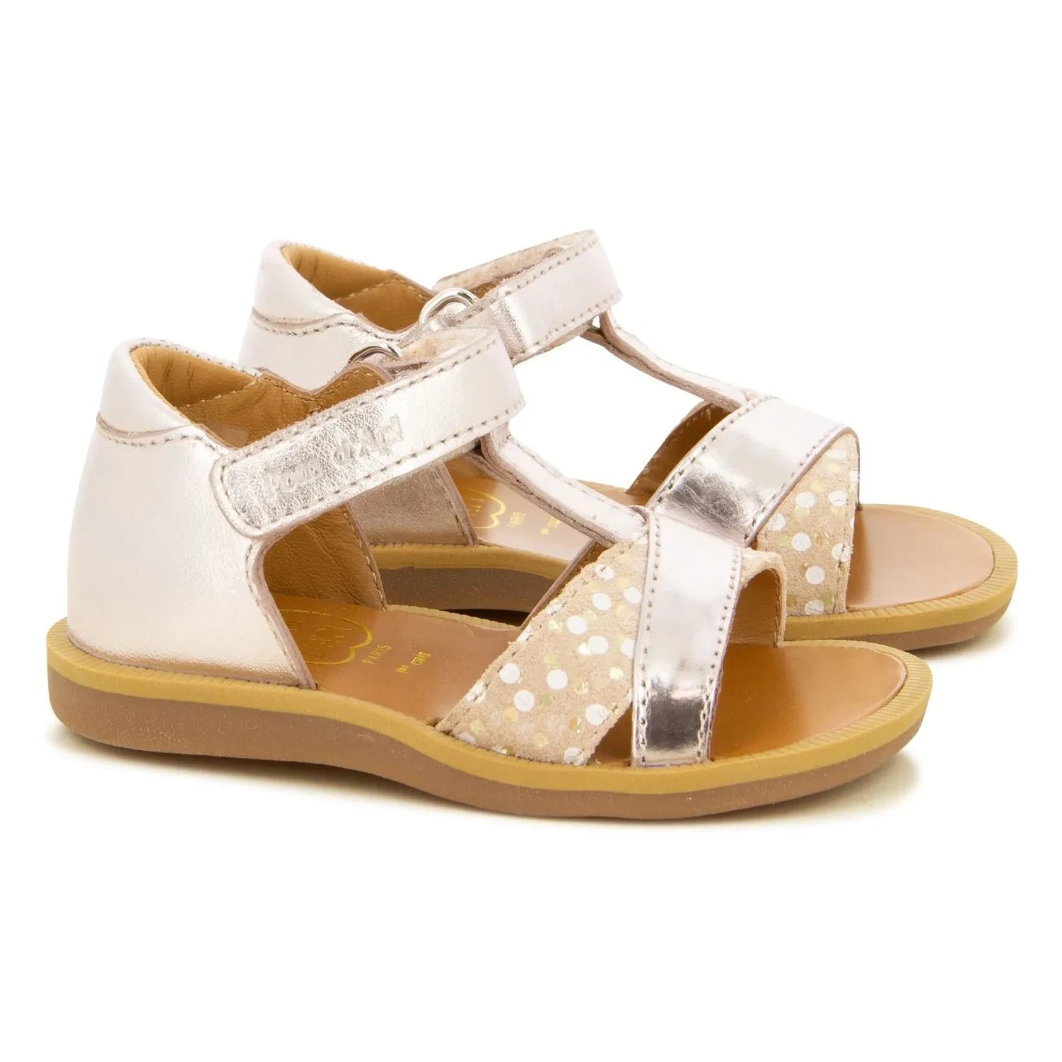 Pom d'Api - Poppy Sandalen | Roségold