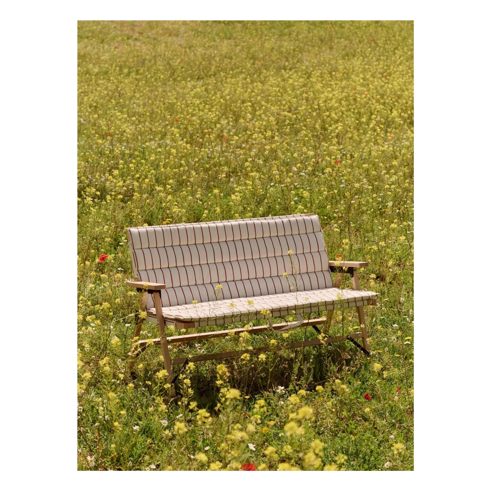 Hay - Outdoor Market Klappsitzkissen, Jasper Morrison | Beige