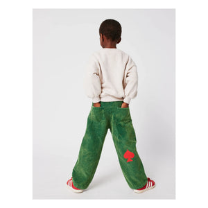 Bobo Choses - Chess Sweat Bio-Baumwolle | Heather Beige