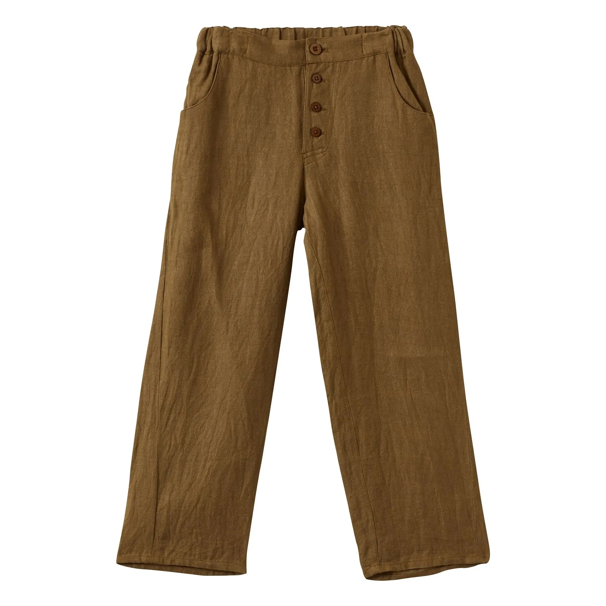 Caramel – Sullivan Leinenhose | Braun