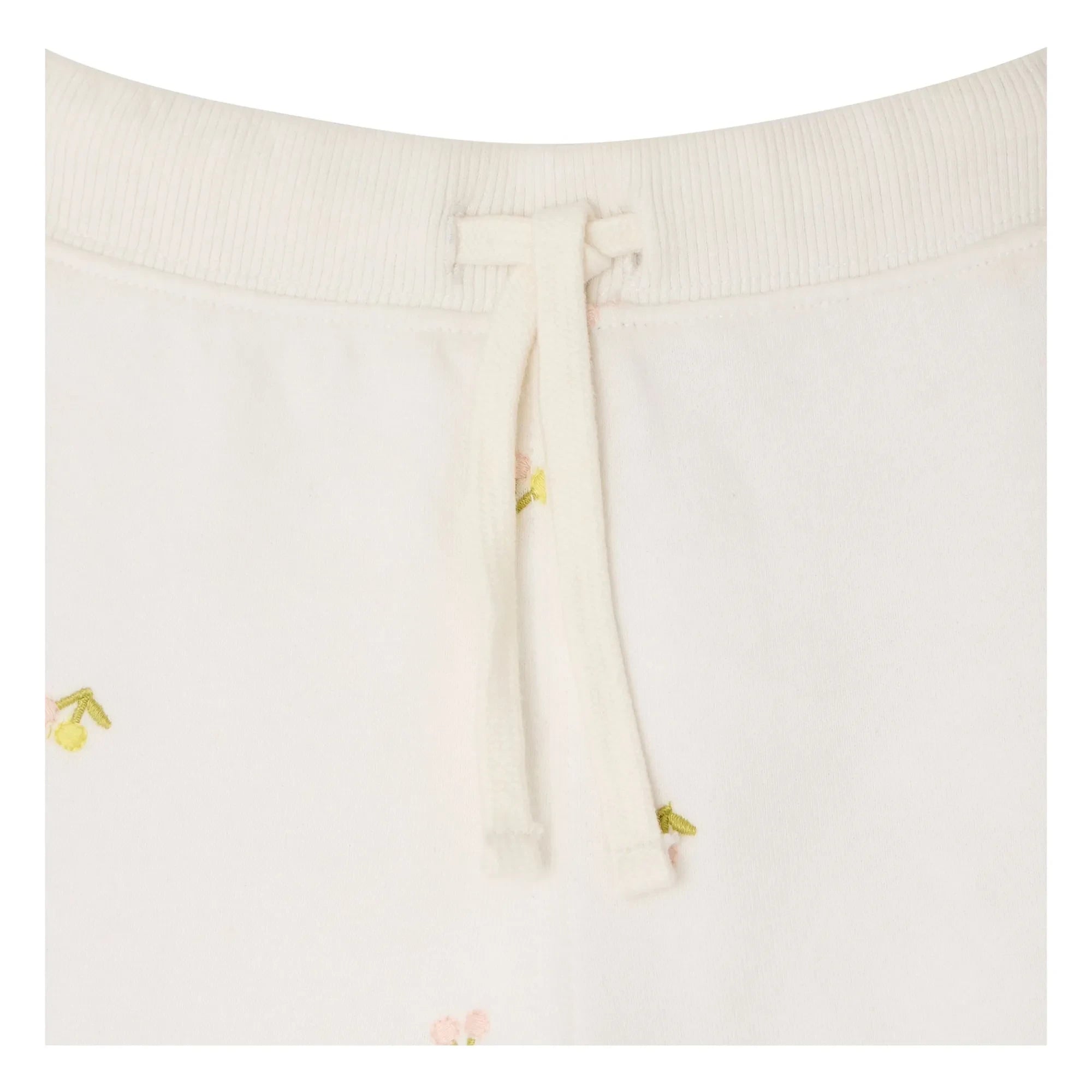 Bonpoint - Bambo Jogger Kirsche Bio-Baumwolle | Ecru