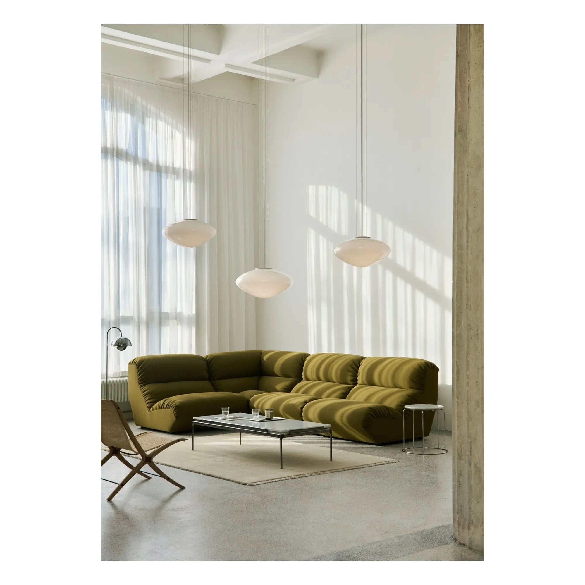 & Tradition - Hi Lo AV55 Modulsofa Eckmodul | Khaki