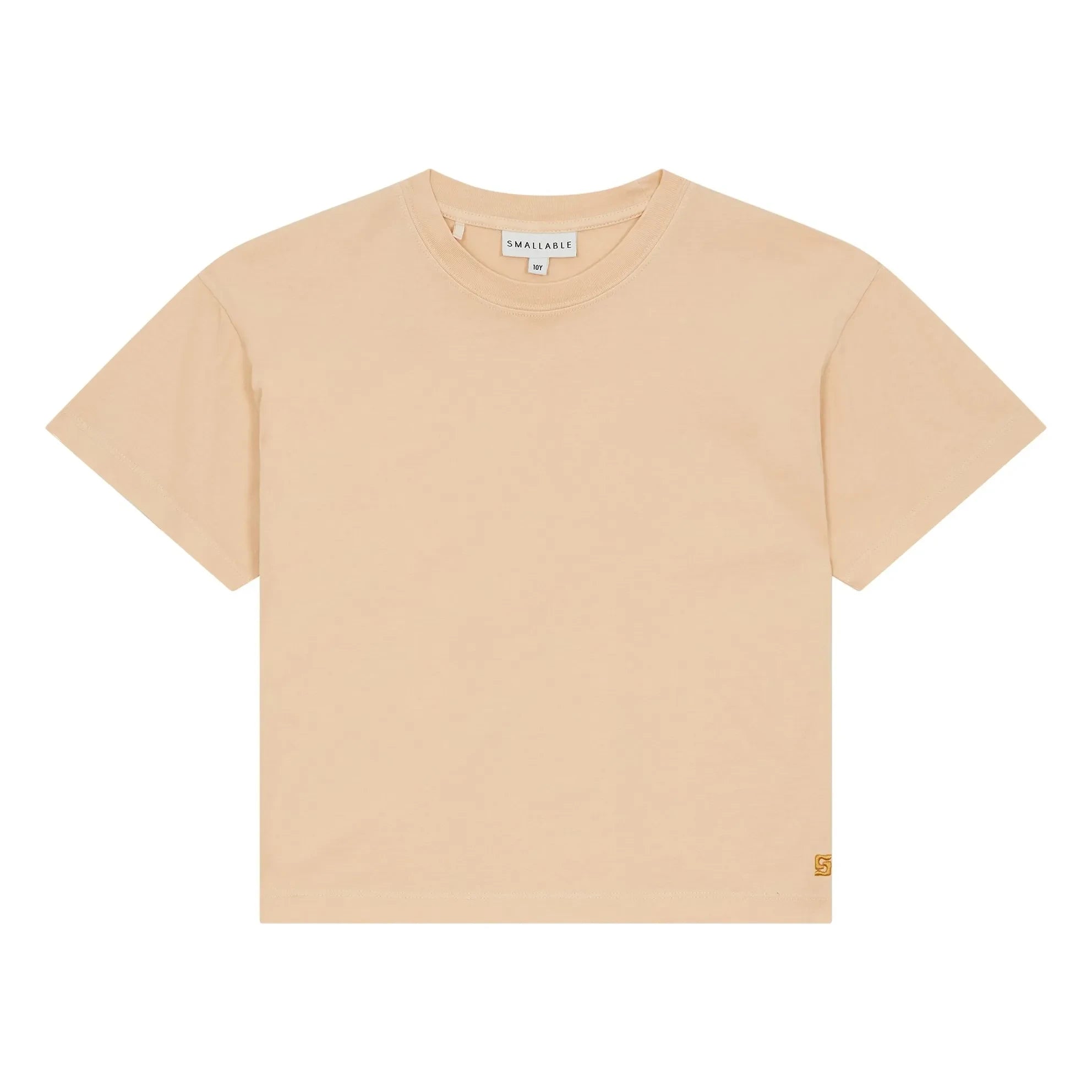 Smallable Kid - Liv T-Shirt aus Bio-Baumwolle | Blassgelb