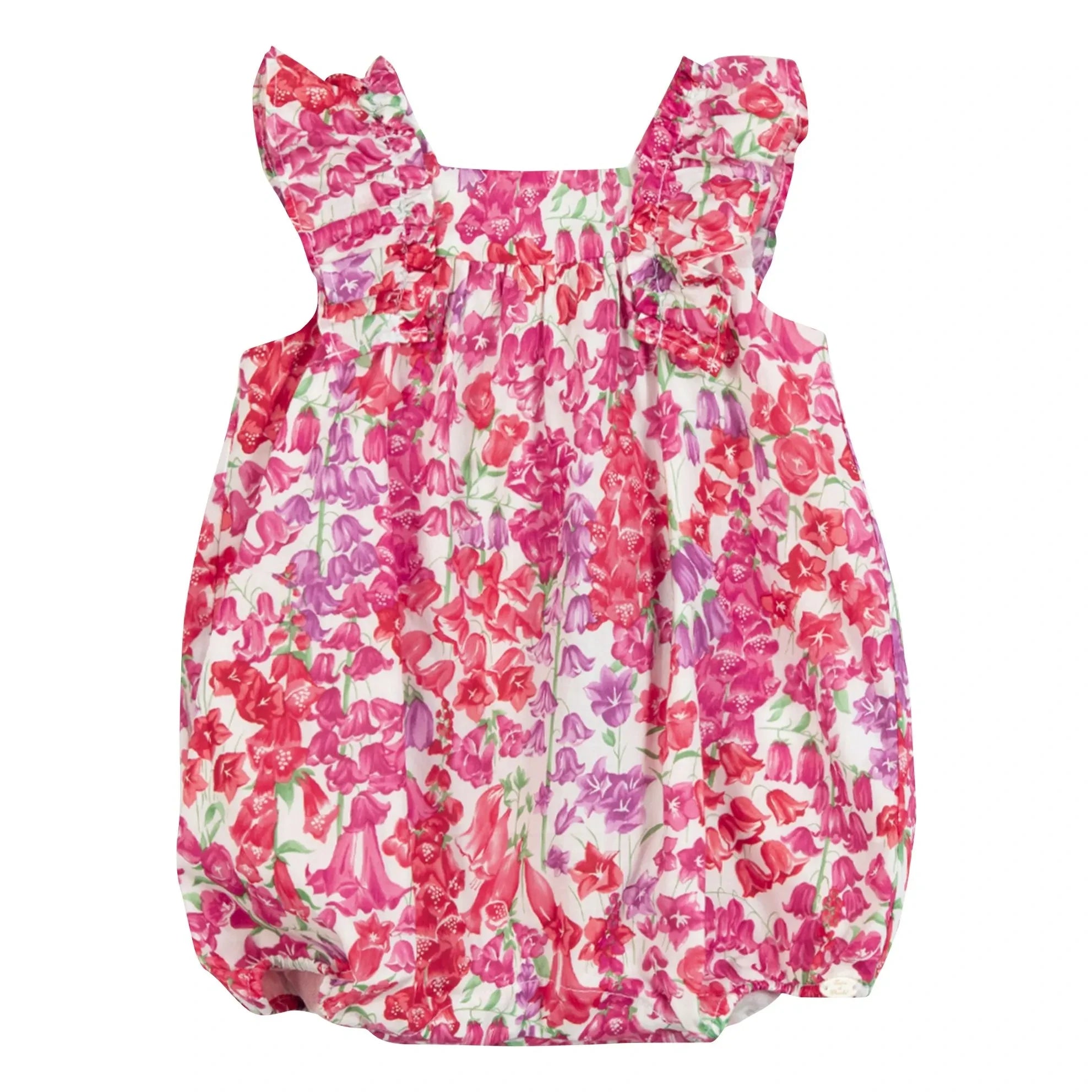 Tartine et Chocolat - Overall mit Liberty-Rüschen | Zuckerrosa