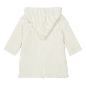 Bonpoint - Kaschmir-Kapuzenpullover | Ecru