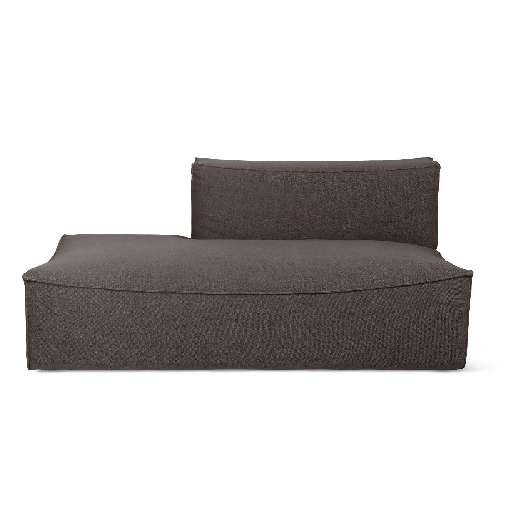 Ferm Living - Catena Sofa mit offener Seite links | Braun