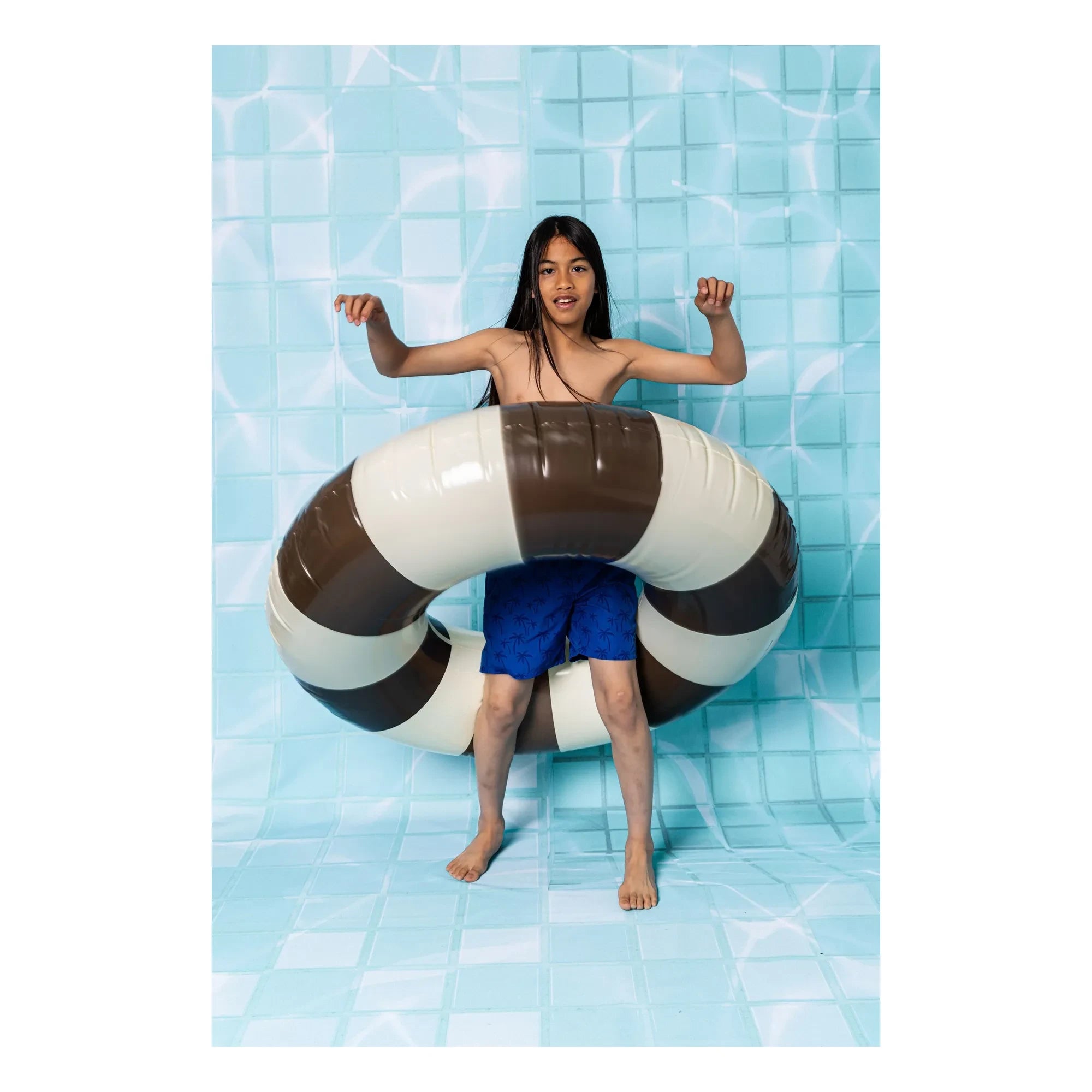 Hundred Pieces – Wave Badeshorts | Electric Blue
