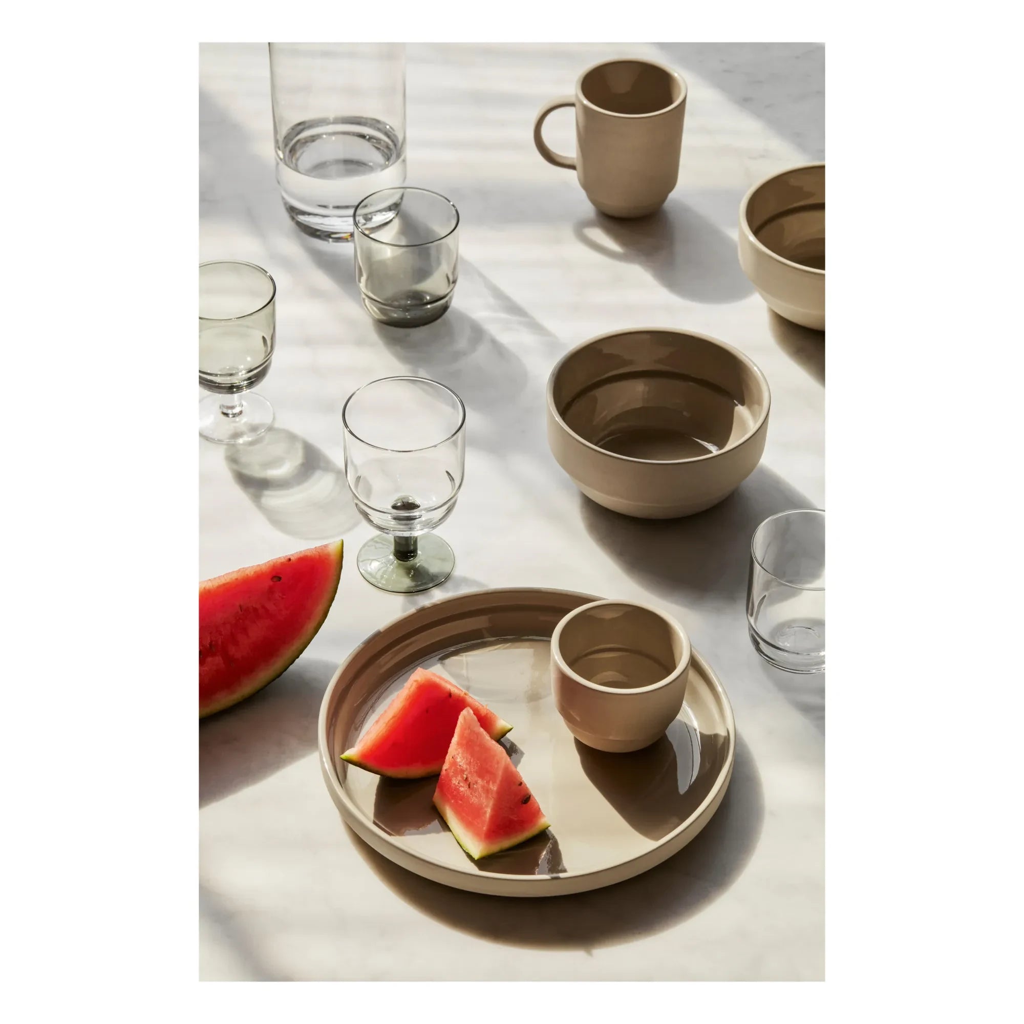 Broste Copenhagen - Skandinavische Bistro-Schale | Beige