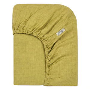 Editions Aimable - Doris fitted çarşaflar | Fıstık yeşili