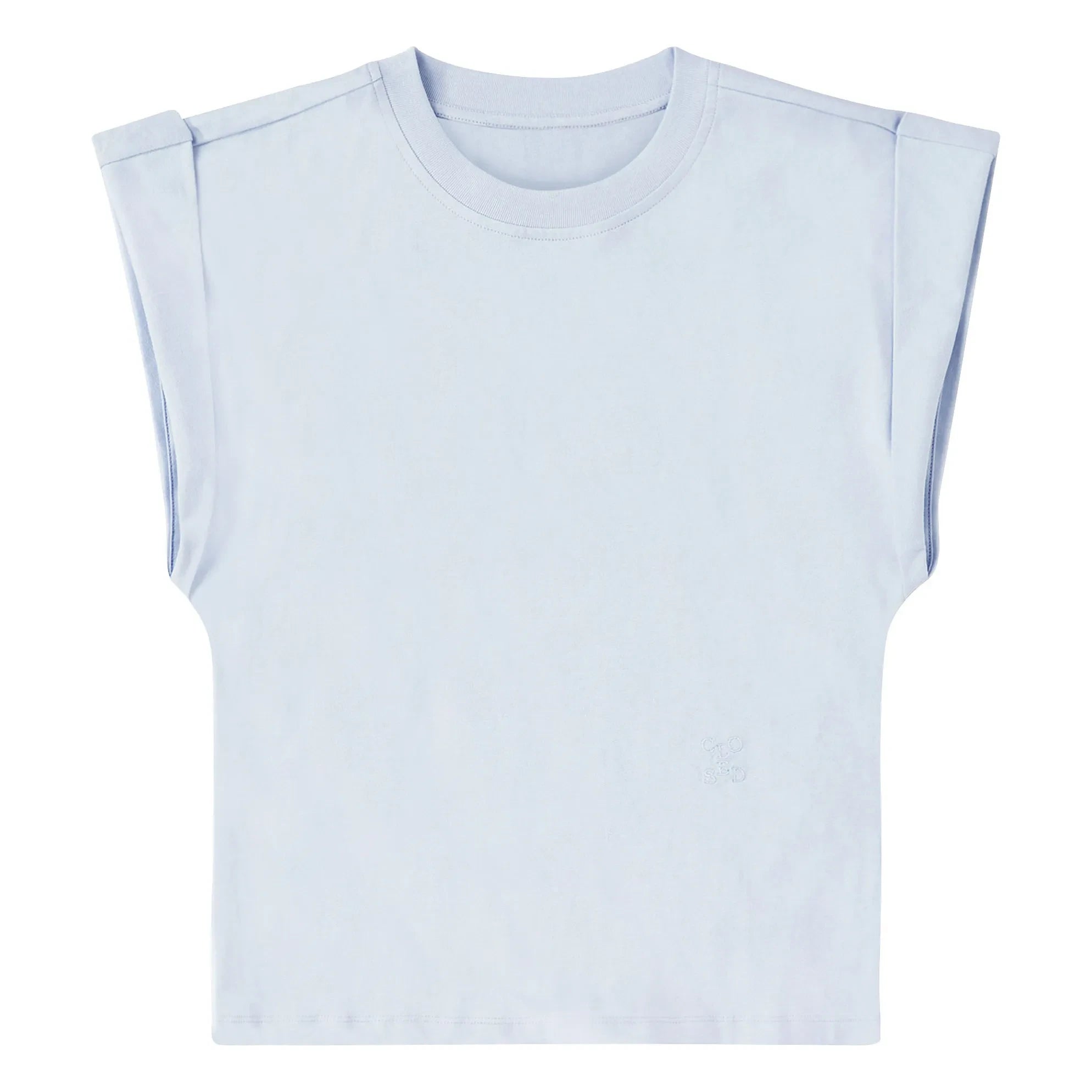 Closed - Ärmelloses T-Shirt | Hellblau