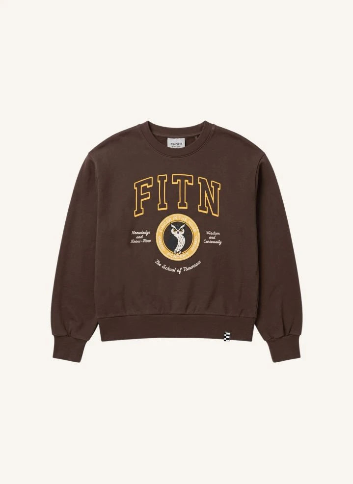 Finger in der Nase - Alma Sweatshirt | Braun