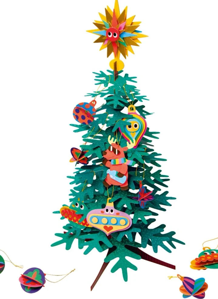Omy x Gallimard Jeunesse - Weihnachtsbaum basteln