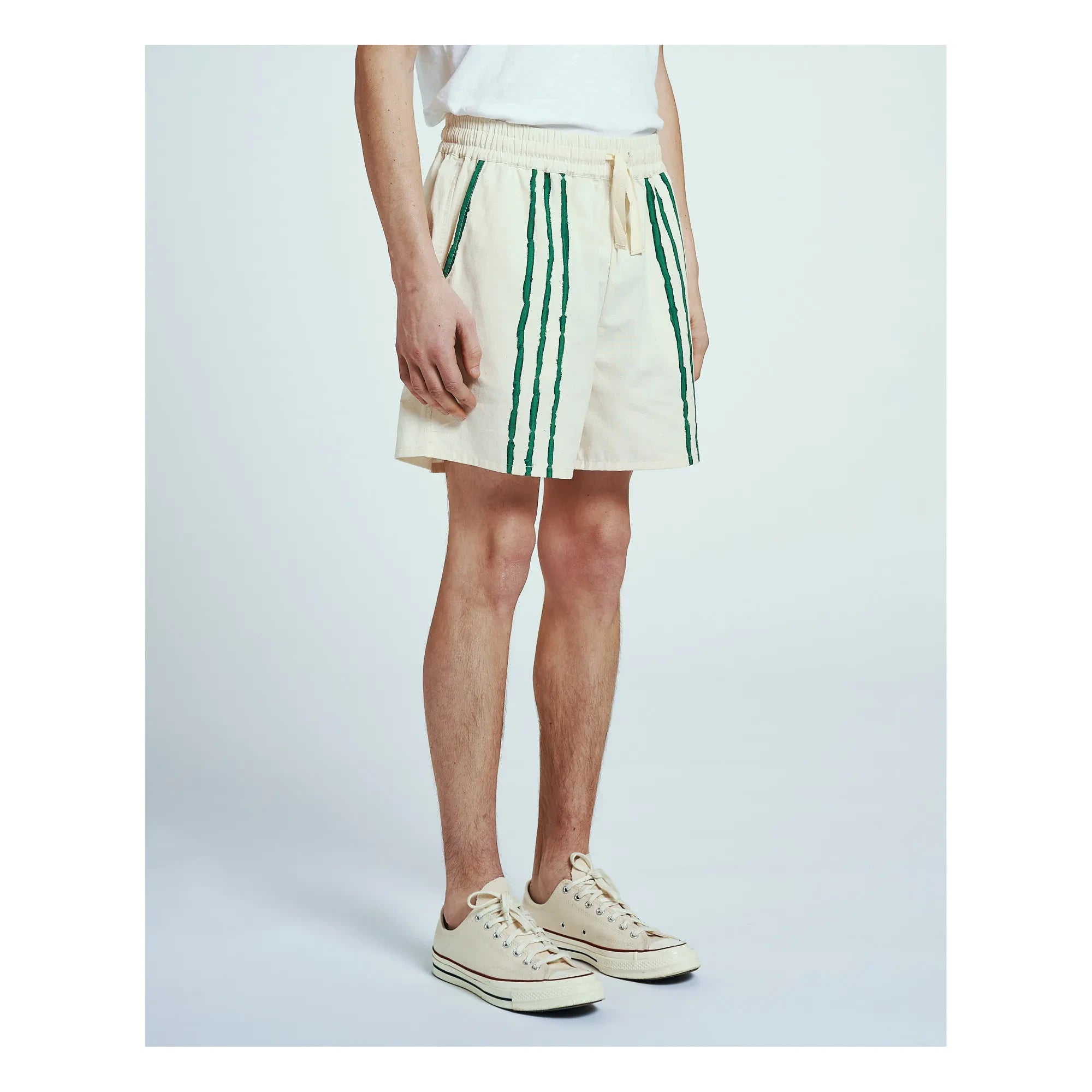 Homecore - Paristo Bio-Baumwoll-Shorts | Ecru