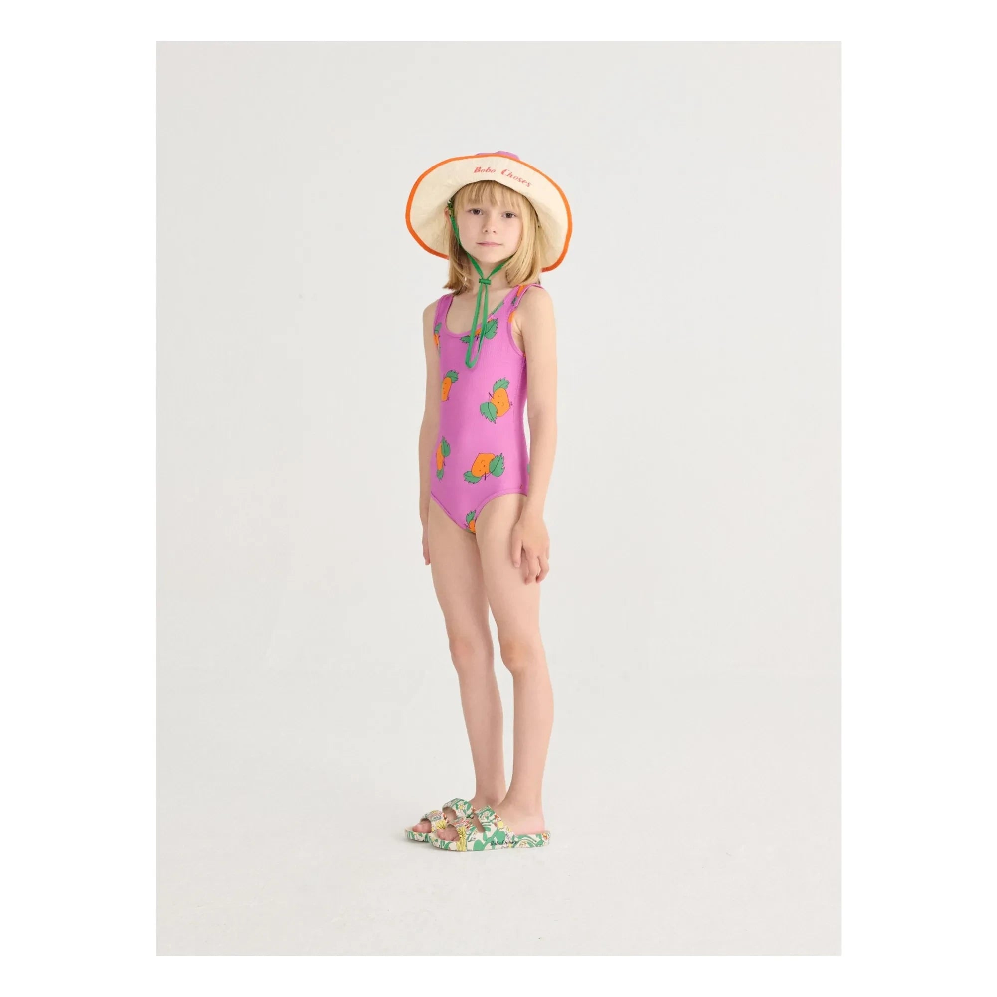 Bobo Choses - Orange Badeanzug Recycelte Fasern | Lila