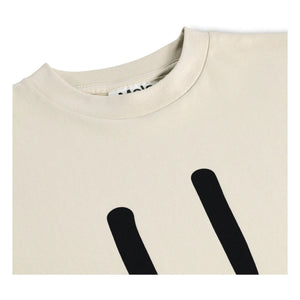 Molo - Roxo Smile Bio-Baumwoll T-Shirt | Beige