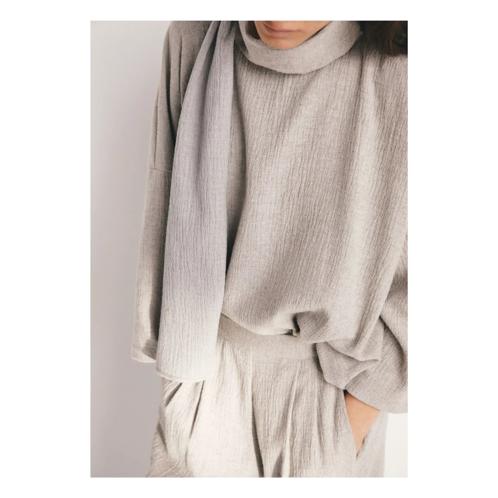 Masscob - Top Dorian Laine Vierge | Grau
