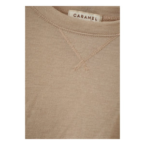 Karamell – Kezar Tencel T-Shirt | Beige