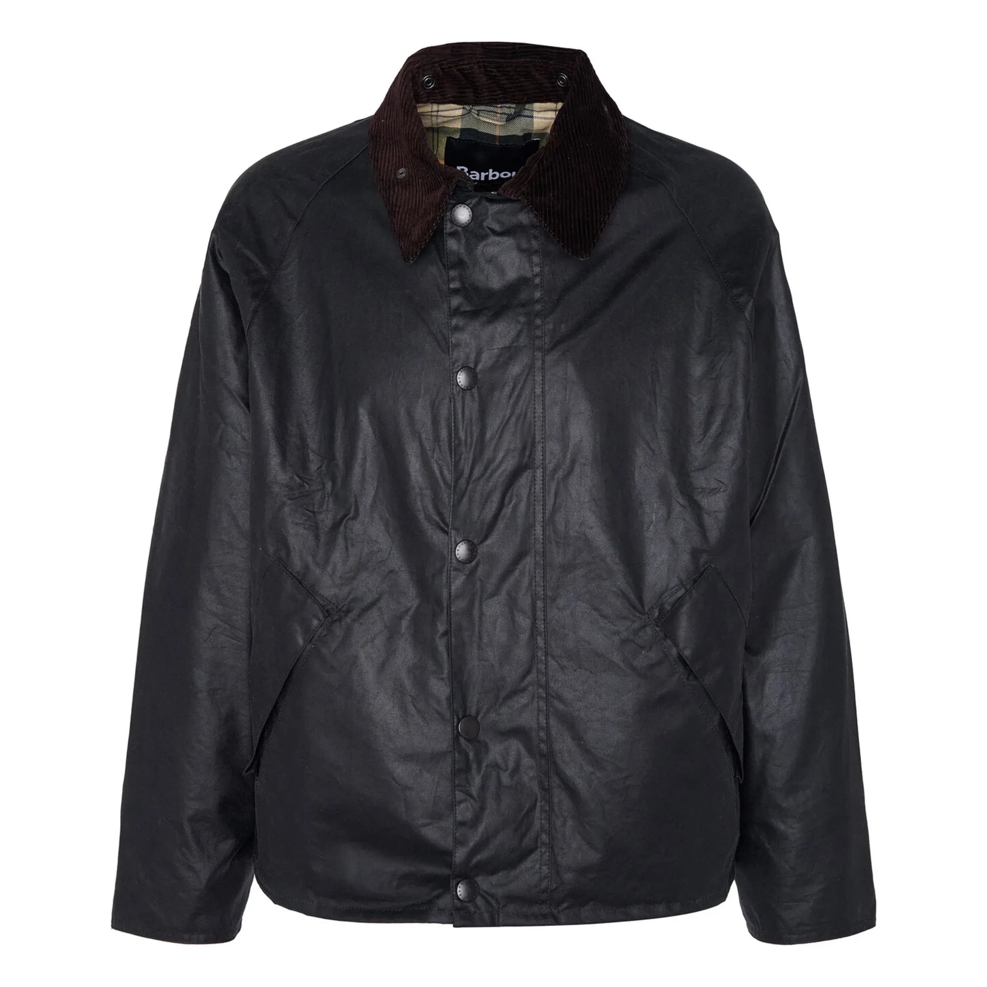 Barbour - Transport Wax Bone Jacke | Schwarz