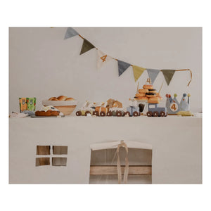 Fabelab - Geburtstagsgirlande | Blau